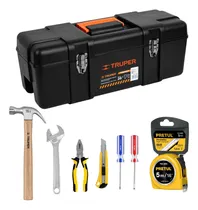 Comprar Combo Caja Para Herramientas 26 Y Juego De Herramientas 7pza