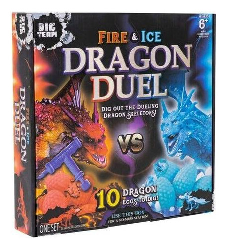 El Duelo Dragones Fuego Y Hielo Dig Team Excava 10 Huevos 