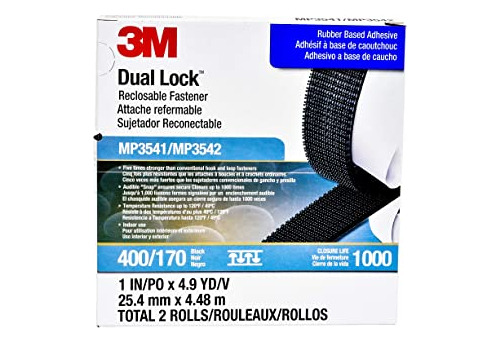 3m Dual Lock Mp3541/mp3542 - Cierre De Seguridad (retráctil