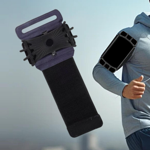Running Phone Armband A Prueba De Sudor Se Azul 27x12cm