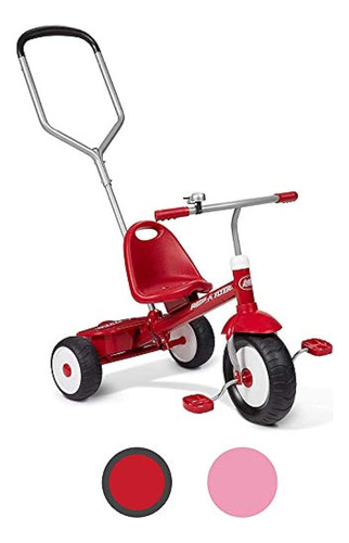 Radio Flyer Deluxe Steer Y Stroll Trike