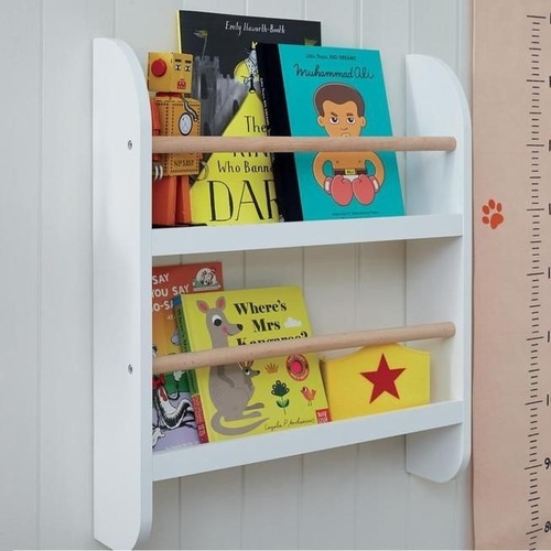 Soporte Estante Organizador De Libros Para Niños Montessori