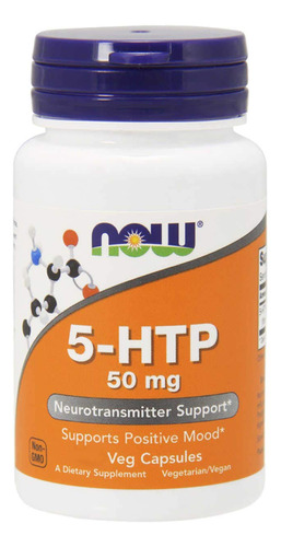 Now Foods 5-htp 50 Mg - 180 Cápsulas