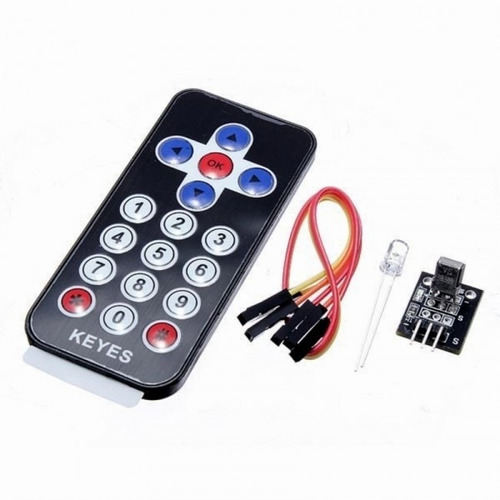 Kit Ir, Controle Remoto, Receptor, Led Infravermelho Arduino