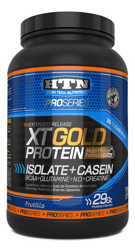 Suplemento en polvo HTN Proseries XT Gold Protein proteína sabor vainilla en pote de 1.015kg