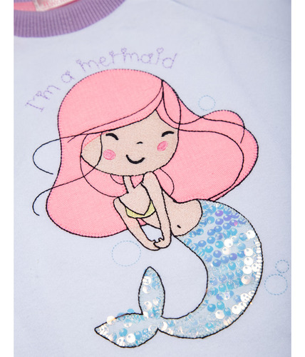 Conjunto Sereia Com Shorts Ma0232 +roupa Boneca Marthiê