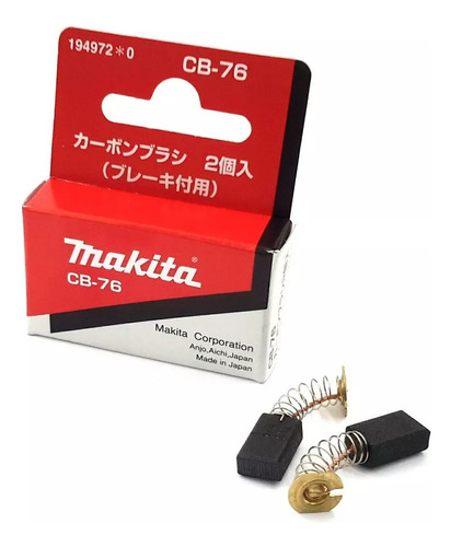 Juego Carbones Makita Cb-76 194972-0 P/ 1900b