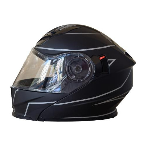 Casco Para Moto  Abatible Expert Fasttest Doble Mica Dot