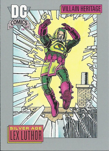 Barajita Lex Luthor Dc Comics 1991#26 Villain Heritage Plata