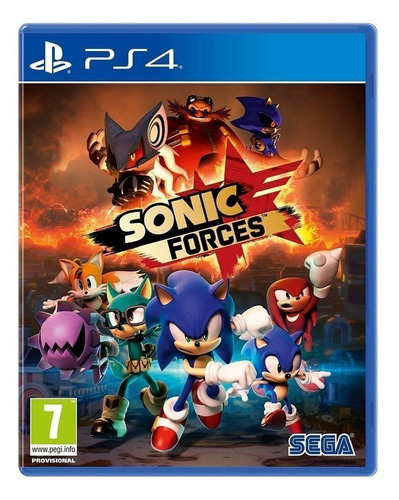 Imagen 1 de 4 de Sonic Forces Standard Edition SEGA PS4  Físico