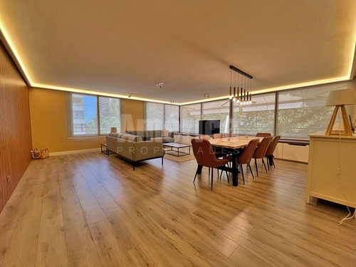 Elegante Depto Remodelado 168m² En Barrio Noruega, Las Conde