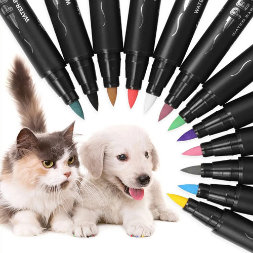 Kit De Rotuladores De Uñas Soft - Head Pet, Resistente Al Ag