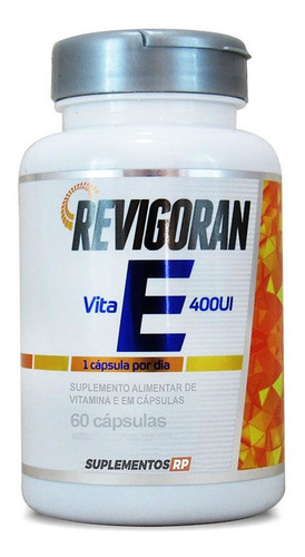 Revigoran Vitamina E 60 Cápsulas - Nutrends Sabor Sem sabor