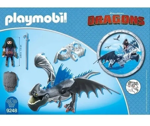 Playmobil Dragons 9248 Dragon Con Armadura
