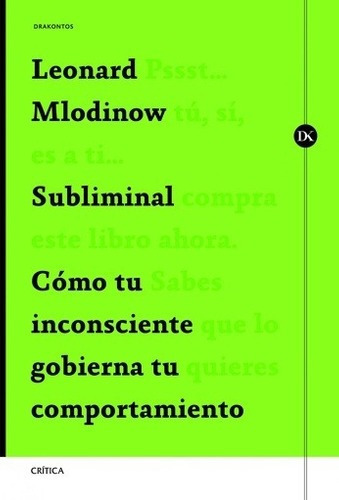 Subliminal - Mlodinow, Leonard