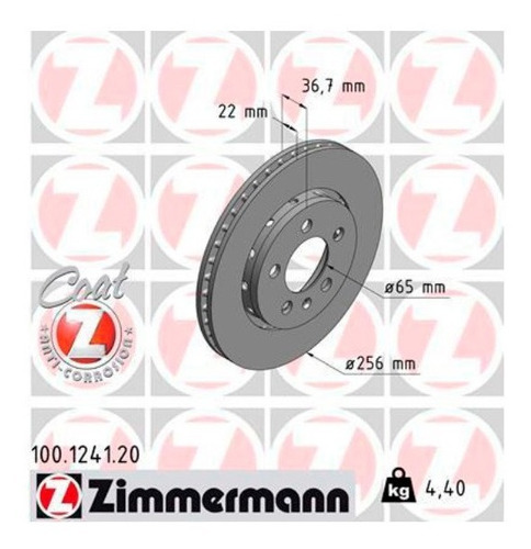 Par Disco De Freio Tras. Audi A3 1.8 1998-2004 8l