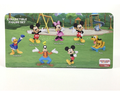 Mickey Y Sus Amigos Set De Figuras 8cm Original Casa Mickey