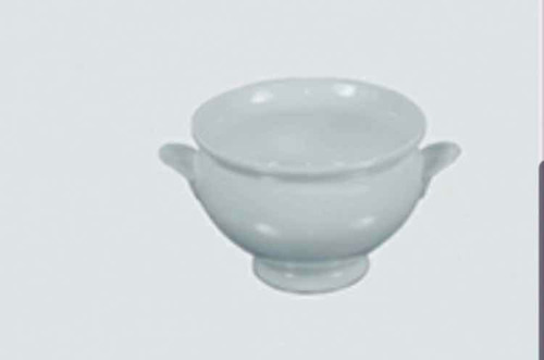 10 Platos Bowl Para Cebolla Porcelana Blanco