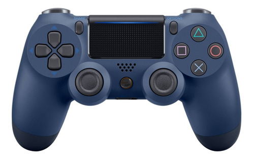 Imagen 1 de 5 de Joystick Control Ps4 Play 4 Inalámbrico Dualshock Azul Oscur