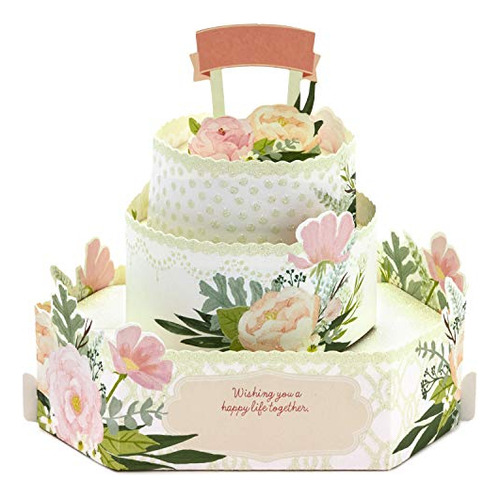 Tarjeta De Boda Desplegable Paper Wonder (happy Life To...