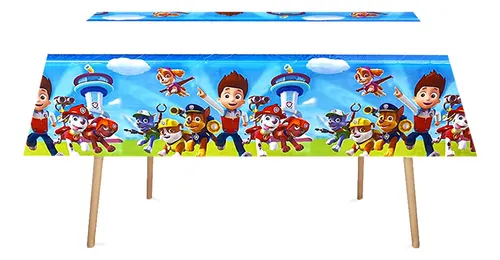 comprar Mantel Paw Patrol Cumpleaños Cotillón Decorativo Rectangular