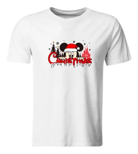 Playeras Para Parejas De Mickey Mouse Navidad MercadoLibre
