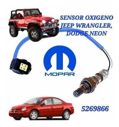 Sensor De Oxigeno Original Dodge Neon 2.0/ Jeep Wrangler