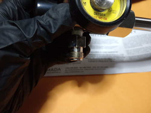 Regulador Oxígeno 2-15 Lpm / Cga-540 / Mada Medical