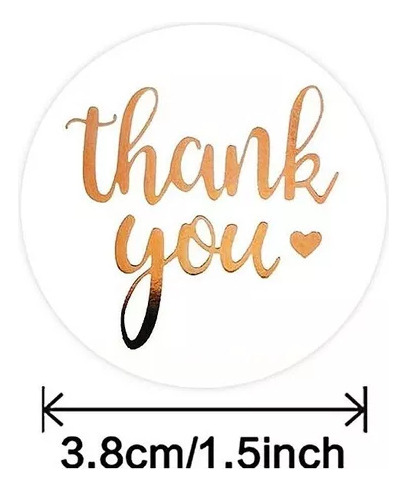 Fweaad Etiqueta Gracias Pegatinas Decorativas Para Paquete