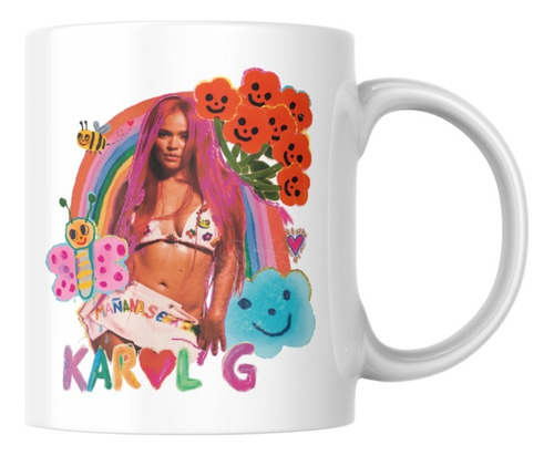 Pocillos Mugs Personalizados De Karol G  11onzas