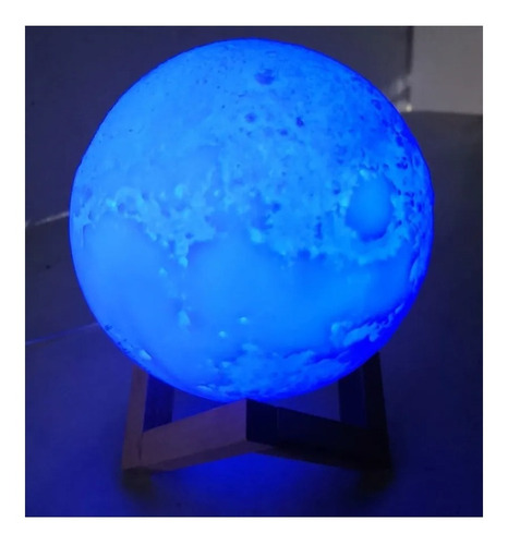 Lampara Luna 3d Touch Luz Led Usb / Tomasstore