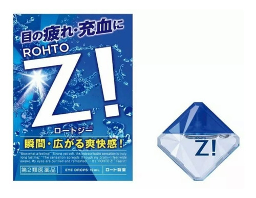 Colírio Rohto Z Japonês Original (made In Japan)