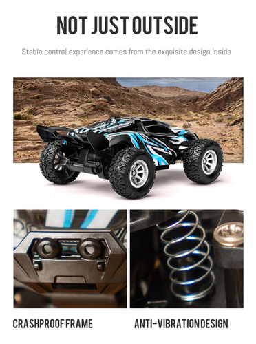 S658 1/32 Rc Car 2,4 Ghz 2wd De Alta Velocidad Vehículo