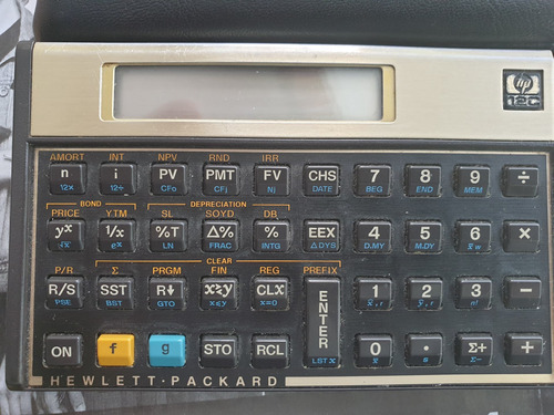 Calculadora Financiera Hewlett  Packard Hp 12c