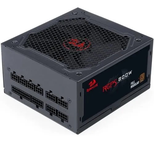 Fuente Redragon 800w Gc-ps011 Full Modular 80 Plus Bronce