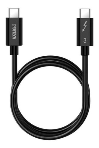 Cabo Thunderbolt 3 Choetech Usb C 40 Gbps 5k@60 100w 2metros