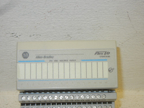 Allen Bradley 1794-iv16 New-no Box Flex I/o 24 Vdc Sourc Ssd