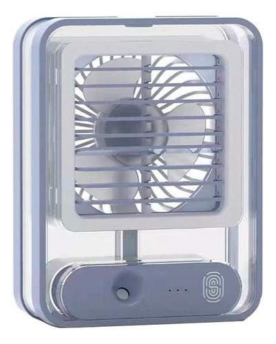 Mini Climatizador Ventilador Portátil Umidificador Led