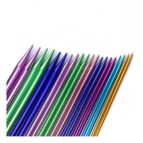 Youpin 20 Piezas Coloridas S De Tejer De Aluminio, Kit De