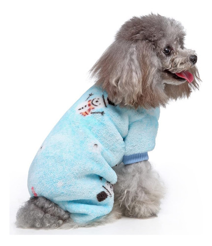 Xiaoyu Ropa De Mascotas De Navidad Patrón De Copo De Nieve
