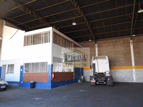 Galpão Comercial Para Venda E Locação, Jardim Nova Terra (nova Veneza), Sumaré - Ga0048. - Ga0048