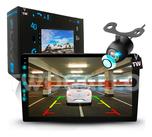 Kit Multimídia Octacore 6+128gb Santa Fé Carplay Android Gps