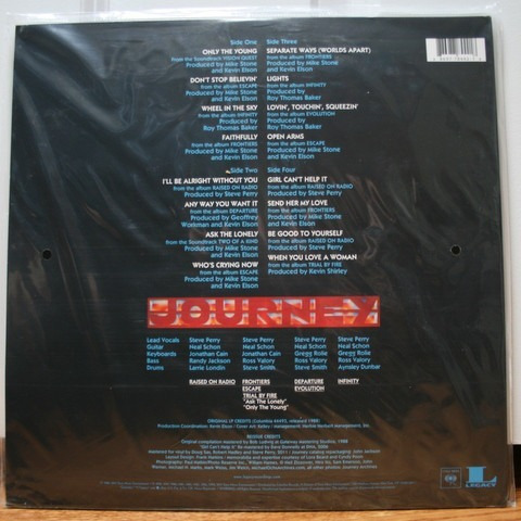 Imagen 6 de 6 de Vinilo Journey Greatest Hits 2lp Nuevo Sellado