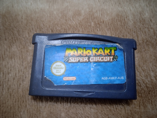 Mario Kart Super Circuit Generico Nintendo Game Boy Advance