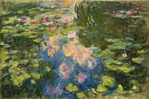 Claude Monet - Estanque De Nenúfares 1917 - Lámina 45x30cm.