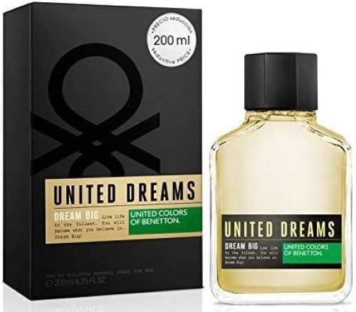 Imagen 1 de 3 de Perfume Benetton Dreams Dream Big Edt 200ml Caballero.