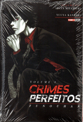Crimes Perfeitos N° 08 - Em Português - Editora Panini - Formato 13,5 X 20 - Capa Mole - Bonellihq 8 Cx491 Dez23