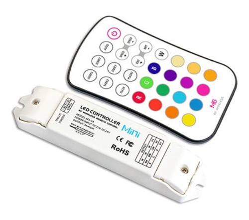 Controlador Astro Cascadas Y Lámparas Led Rgb 12/24 Vcd 108w