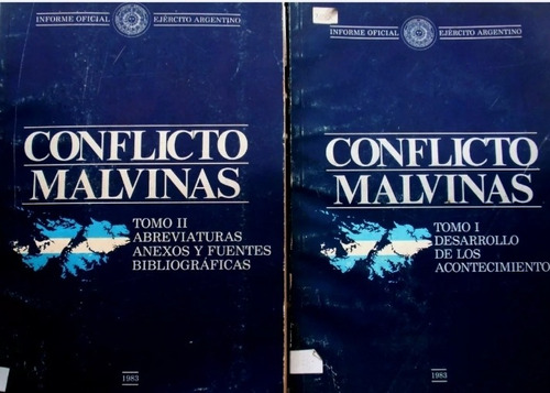 Guerra Malvinas Informe Oficial Ejercito Argentino 2t 1983