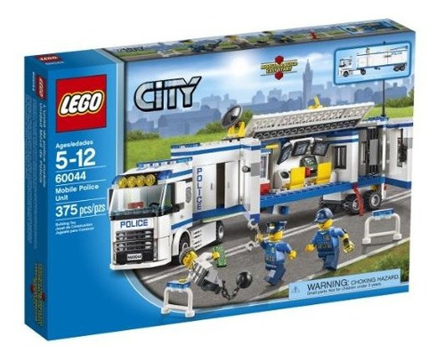 Set Construcción Lego City Unidad De Policía Móvil 375